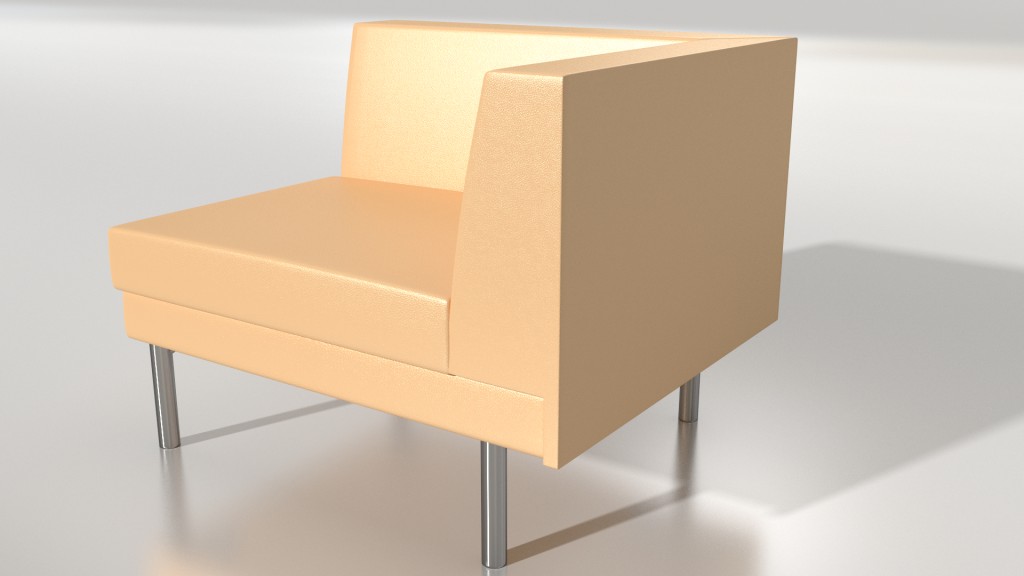 Armchair- double sided- different legs preview image 1